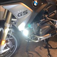 Faretti LED supplementari per BMW GS, Benelli TRK