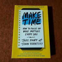 Libro Make Time - Jake Knapp (inglese)