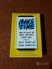 Libro Make Time - Jake Knapp (inglese)