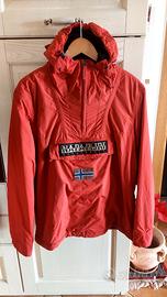 Napapijri Geographic Anorak Rosso Originale