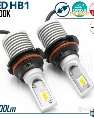 Lampadine FULL LED HB1 BIANCA 6500K 8000LM CANBUS