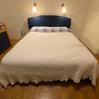 Letto matrimoniale con contenitore