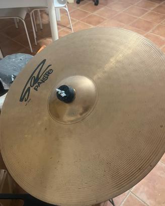 Piatto batteria ride Paiste 502 + asta a giraffa