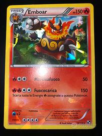Emboar Cracked Ice Holo BLW 19/11 Nero e Bianco NM