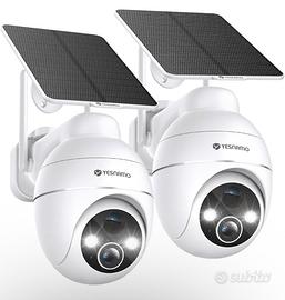 2PZ TELECAMERE PTZ SOLARI WIFI YEANAMO