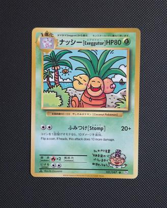 Carta Pokemon Exeggutor Cp6 Jap