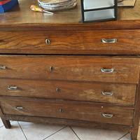 cassettiera in legno