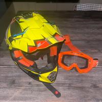 Ls2 fast taglia s 55-56+occhiale 100%