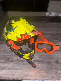 Ls2 fast taglia s 55-56+occhiale 100%