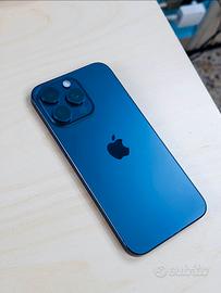 iPhone 15 Pro Max 512GB blu 88% batteria 