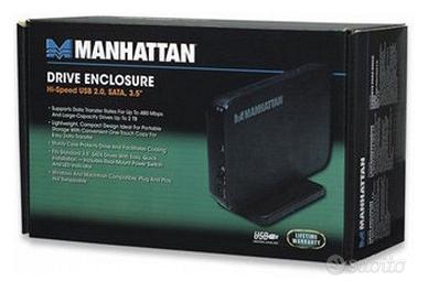 Case box esterno manhattan con hard disk