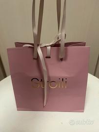 Sacchetto carta shopping bag Stroili + nastrino