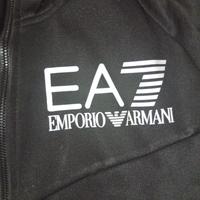 felpa con cappuccio emporio armani