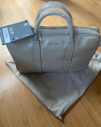 Tucano urbano borsa PC 15 pollici pelle beige