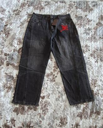 jeans Ed Hardy serpent skull tg L nuovi con cartel
