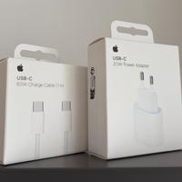 NUOVO Apple Cavo 1MT USBC + Caricatore  20W