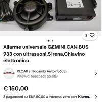 Allarme universale GEMINI 933