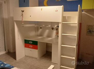 Struttura letto a soppalco Ikea Smastad