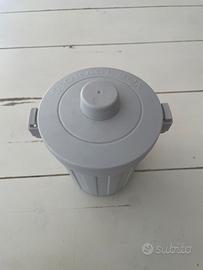 Cestino scrivania CRILSTYLEO grigio