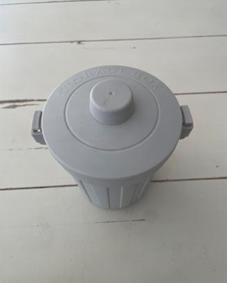 Cestino scrivania CRILSTYLEO grigio