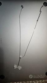collana libellula Swarovski originale