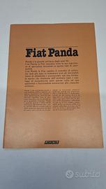 Fiat Panda 1a serie  brochure 