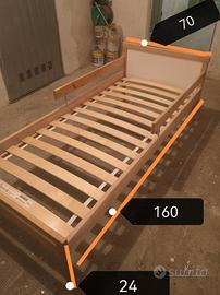 lettino bambino ( senza materasso) 