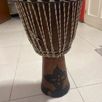 Bongo in legno africano