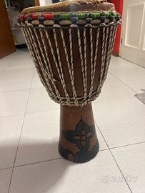 Bongo in legno africano