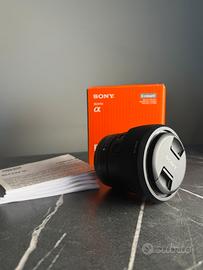 Obbiettivo Sony f.18 11mm - PARI AL NUOVO