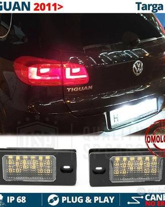 Luci TARGA LED per VW TIGUAN 5N Restyling 6500K