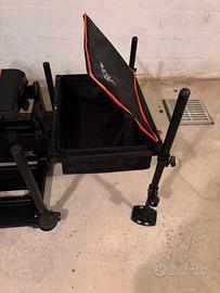 Feeder box Mkquattro con gambe telescopiche 30 mm