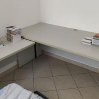 Tavolo scrivania bianca modulare ufficio
