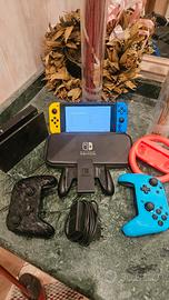 Nintendo Switch + 2 Controller Pro Wireless