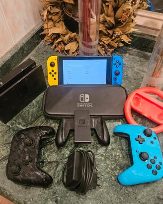 Nintendo Switch + 2 Controller Pro Wireless