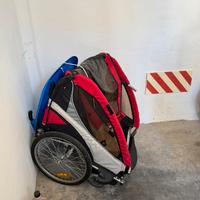 Rimorchio Bici per Bambini e Passeggino