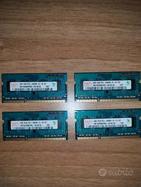 RAM DDR3 8 GB (4x2) 