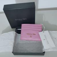 Patrizia Pepe portacarte pelle con logo 