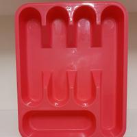 Portaposate da cassetto, in plastica,a 5 scomparti