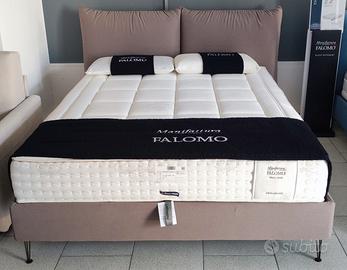 Letto matrimoniale contenitore + Materasso Falomo
