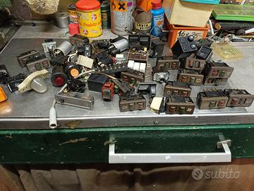 VECCHI INTERRUTTORI MACCHINE ORA D'EPOCA