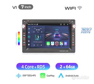 RADIO GPS ANDROID 14 PER SEAT SKODA VOLKSWAGEN VW 