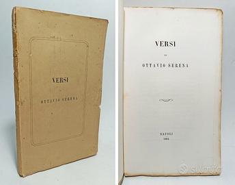 VERSI di OTTAVIO SERENA 1864