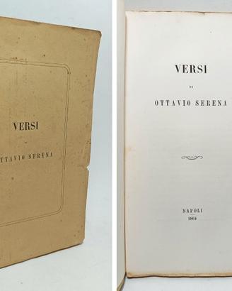 VERSI di OTTAVIO SERENA 1864