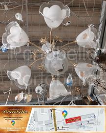 Codice: 264388 LAMPADARIO 6 LUCI STILE CLASSICO C