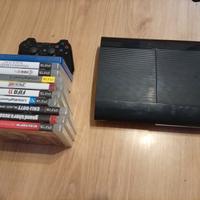 Ps 3 pro 500gb+1controller+10giochi
