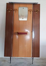 Appendiabiti vintage con specchio