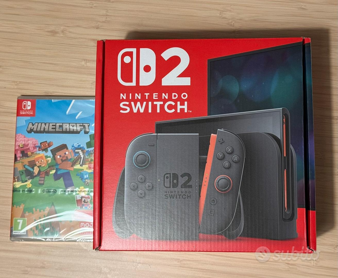 Nintendo Switch 2 + Minecraft - Nuovo - Console e Videogiochi In ...