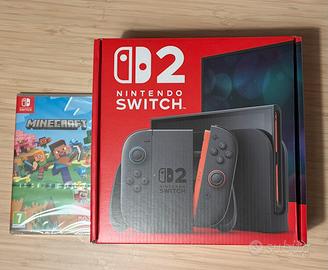 Nintendo Switch 2 + Minecraft - Nuovo