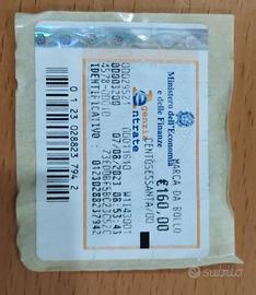 Marca da Bollo – Nuova – Sigillata